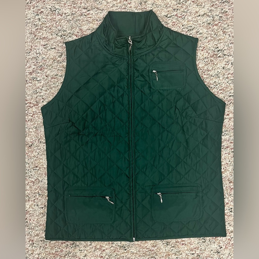 Women’s IActive Green Vest Size Medium